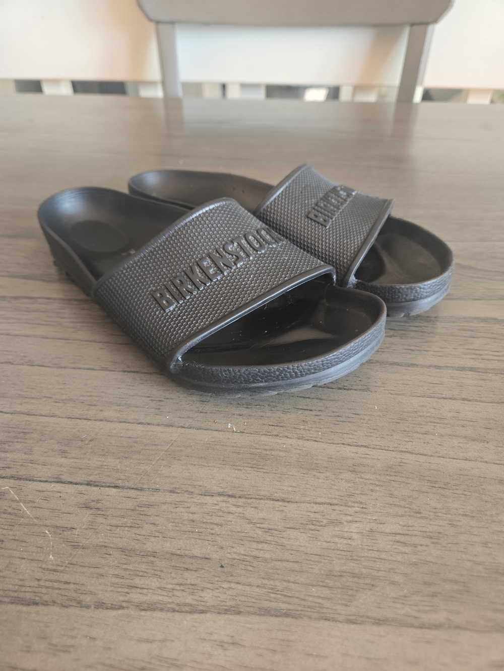 Birkenstock Black EVA Slide Sandals